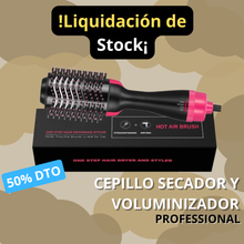 Cargar imagen en el visor de la galería, Cepillo secador y voluminizador Rosa
